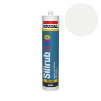 Soudal - Siliconenkit RAL9016 verkeerswit 300 ml