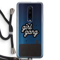 Girl Gang: OnePlus 7 Pro Transparant Hoesje met koord