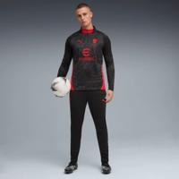 AC Milan 1/4 Zip Trainingspak Senior 2025/2026 Zwart - Maat S - Kleur: Zwart | Soccerfanshop