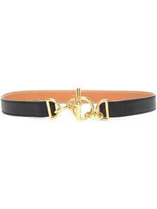 Hermès Pre-Owned ceinture Chaîne d'Ancre (1994) - Noir