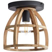 Brilliant Landelijke plafondlamp Matrix Wood 1-lichts 97064/66