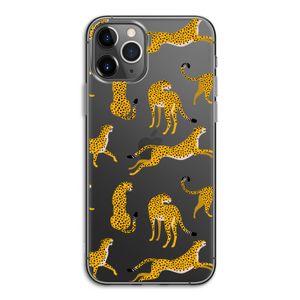 Luipaard: iPhone 11 Pro Transparant Hoesje