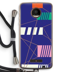 Gestalte 5: Motorola Moto Z Force Transparant Hoesje met koord