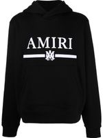 AMIRI hoodie à logo imprimé - Noir