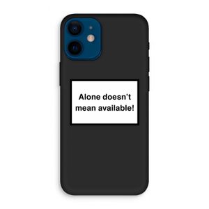 Alone: iPhone 12 mini Biologisch afbreekbaar hoesje