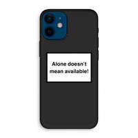 Alone: iPhone 12 mini Biologisch afbreekbaar hoesje