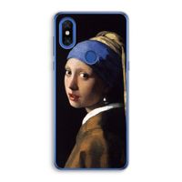 The Pearl Earring: Xiaomi Mi Mix 3 Transparant Hoesje