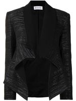 Maticevski blazer à détail drapé - Noir