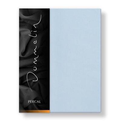 Dommelin Dommelin Laken Uni Percal 200TC 529 Lichtblauw 270x300 cm