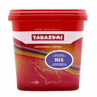 Takazumi Mix Koivoer 1000g - Professioneel Voer voor Kleurrijke & Gezonde Koi Groei