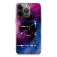 Sterrenbeeld - Donker: iPhone 13 Pro Transparant Hoesje