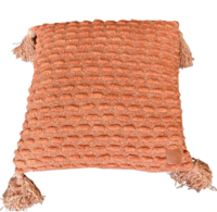 Kussen Chenille 50x50cm in 5 kleuren