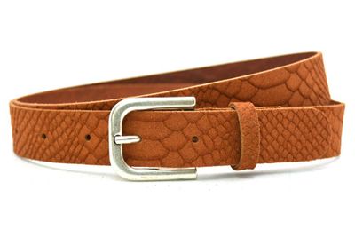 Take It Fashion Riem Croco Cognac