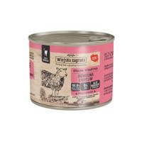 WIEJSKA ZAGRODA Lamb with krill - nat kattenvoer - 200g