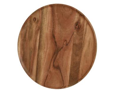 Bord acaciahout l37b37h1.70 cm ntrl kerst - Ksd