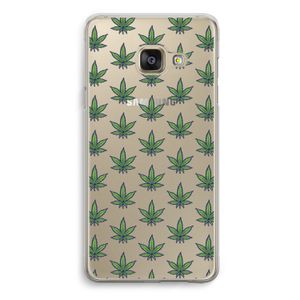 Weed: Samsung Galaxy A3 (2016) Transparant Hoesje
