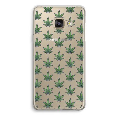 Weed: Samsung Galaxy A3 (2016) Transparant Hoesje