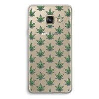 Weed: Samsung Galaxy A3 (2016) Transparant Hoesje