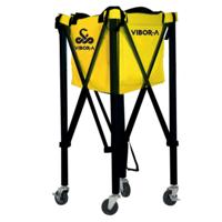 YELLOW VIBOR-A GENIUS TENNIS/PADEL BALL TROLLEY
