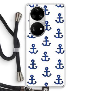 Ankers: Huawei P50 Pro Transparant Hoesje met koord