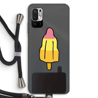 Raketijsje: Xiaomi Redmi Note 10 5G Transparant Hoesje met koord