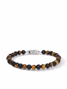 David Yurman bracelet Spiritual Beads Alternating en argent sterling serti d'onyx - Marron