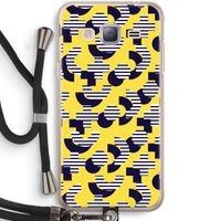 8-bit N°3: Samsung Galaxy J3 (2016) Transparant Hoesje met koord