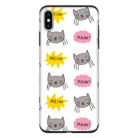 Meow: iPhone XS Max Tough Case