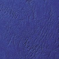 GBC LeatherGrain Bindomslagen 250 grams Koningsblauw (100) - thumbnail