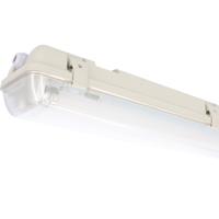 EcoPlus Dubbel LED TL armatuur 150 cm - Incl. 2 LED TL buizen - Geschikt voor binnen en buiten - IP65 - 4000K - 6200 lumen