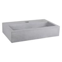 Differnz Flat fontein beton - 38 x 24 x 8 cm - lichtgrijs
