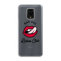Badass Babes Club: Xiaomi Redmi Note 9 Pro Transparant Hoesje