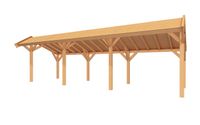 YARD Outdoor SUBLIME Kapschuur - 900x250 cm Douglashout- Kapschuurdak- - YARD Outdoor