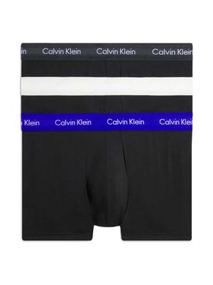 Calvin Klein - 3p Low R. Trunk - Cotton Stretch - H4X, Maat:M