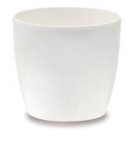 Bloempot Brussels diamond rond 18 cm wit - Elho