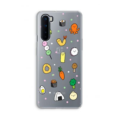 Happy bento friends: OnePlus Nord Transparant Hoesje