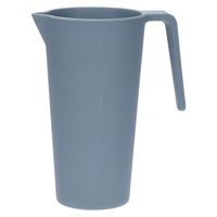 Schenkkan/waterkan - blauw - 1500 ML - melamine - D10 x H21 cm - thumbnail