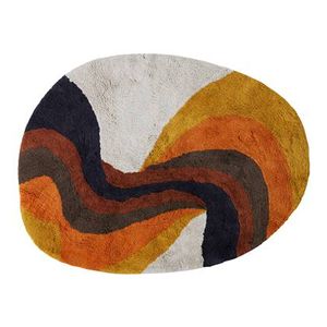 HKliving Retro Swirl Badmat - 90 x 120 cm