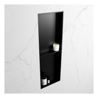 Wandnis Solid Surface Easy | In- en opbouw | 30x150x8 cm | 2 vakken | Urban