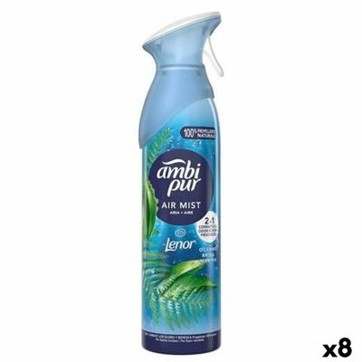 Luchtverfrisserspray Ambi Pur Zeewind 185 ml (8 Stuks)