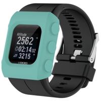 Effen kleur silicone horloge beschermende case voor POLAR V800 (mint groen)