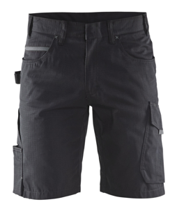 Blåkläder Service short 14991330 | Zwart/Donkergrijs | Maat 60 - 7330509555392