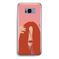 Woke up like this: Samsung Galaxy S8 Transparant Hoesje