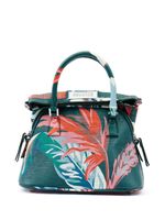 Maison Margiela mini sac porté épaule 5AC Tapestry - Vert - thumbnail