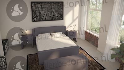 Elektrische boxspring 180 x 220 cm- stofkleur 1917