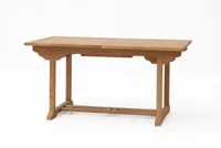 Own Living verstelbare dining tuintafel maumere 180x70x74cm teak
