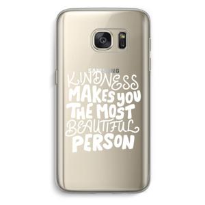 The prettiest: Samsung Galaxy S7 Transparant Hoesje