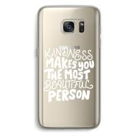 The prettiest: Samsung Galaxy S7 Transparant Hoesje - thumbnail