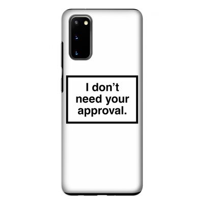 Don't need approval: Samsung Galaxy S20 Tough Case