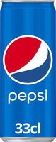 Pepsi frisdrank, sleek blik van 33 cl, pak van 24 stuks - thumbnail